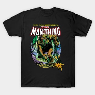 VINTAGE HORROR MAN-THING 1974 T-Shirt